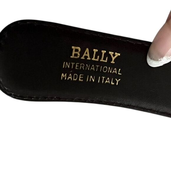 BALLY Two-Toned Reversible Leather Belt main image 9